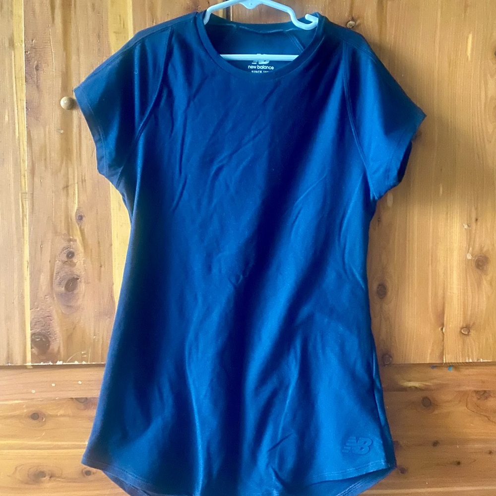 New Balance Women's Fitted Navy Top